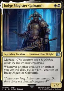 Judge Magister Gabranth - Final Fantasy