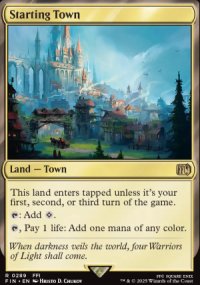 Starting Town - Final Fantasy