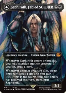 <br>Sephiroth, One-Winged Angel