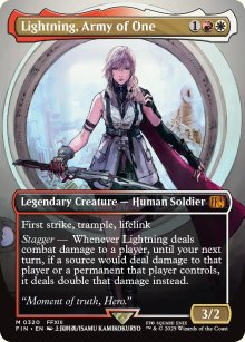 Lightning, Army of One - Final Fantasy