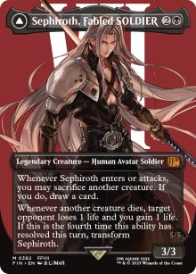 <br>Sephiroth, One-Winged Angel