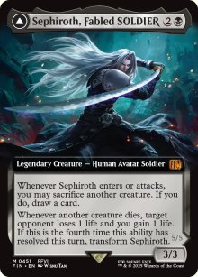 <br>Sephiroth, One-Winged Angel