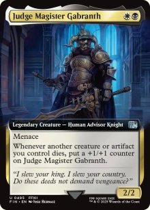 Judge Magister Gabranth - Final Fantasy