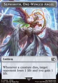 Emblem Sephiroth, One-Winged Angel - Final Fantasy