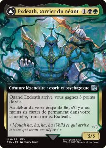 Exdeath, sorcier du nant<br>No-Exdeath, instigateur du nant
