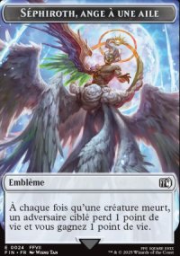 Emblme Sephiroth, ange  une aile - Final Fantasy