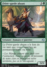 Frre-garde abzan - 