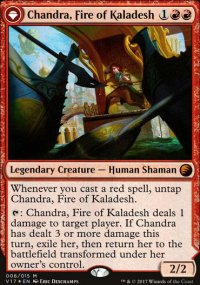 Chandra, feu de Kaladesh<br>Chandra, flamme rugissante