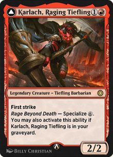 Karlach, Raging Tiefling - 