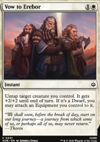 Vow to Erebor - The Hobbit