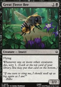Great Fierce Bee - The Hobbit