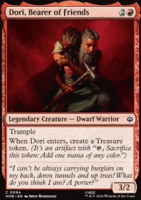 Dori, Bearer of Friends - The Hobbit
