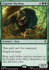 Gigantic Big Bear - The Hobbit