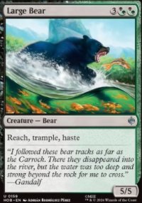 Large Bear - The Hobbit