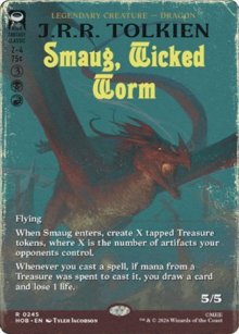 Smaug, Wicked Worm - The Hobbit