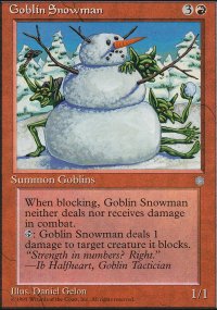 Goblin Snowman - Ice Age