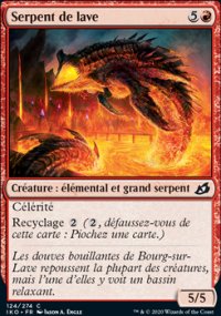 Serpent de lave - 