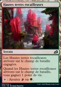 Hautes terres rocailleuses - 