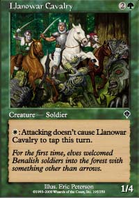 Cavalerie de Llanowar - Invasion