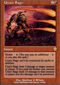 Rage selon Urza - Invasion