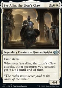 Syr Alin, the Lion's Claw - 