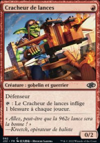 Cracheur de lances - 