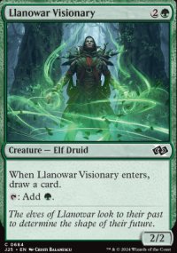 Llanowar Visionary - Jumpstart 2025