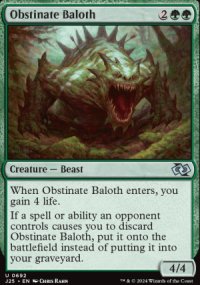 Obstinate Baloth - Jumpstart 2025