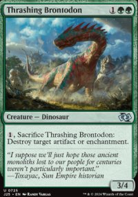 Thrashing Brontodon - Jumpstart 2025