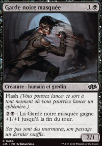 Garde noire masque - Jumpstart 2025