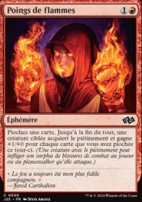 Poings de flammes - Jumpstart 2025