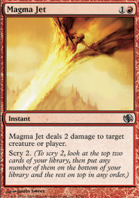 Jet de magma - 