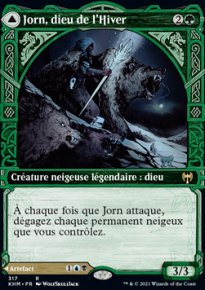 Jorn, dieu de l'Hiver<br>Kaldring, le bton de givre