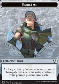 Emblme Nissa, force vitale - 