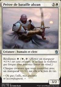 Prtre de bataille abzan - 