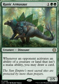 Runic Armasaur - 