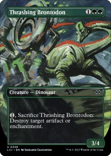 Thrashing Brontodon - 