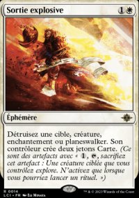 Sortie explosive - 