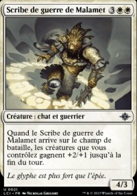 Scribe de guerre de Malamet - 