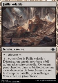 Faille volatile - 