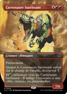 Carnosaure barrissant - 