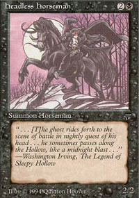 Headless Horseman - Legends