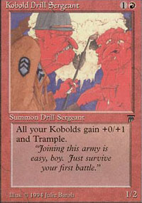 Kobold Drill Sergeant - Legends