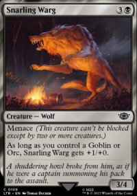 Snarling Warg - 