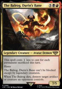 The Balrog, Durin's Bane - 