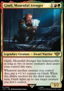 Gimli, Mournful Avenger - 