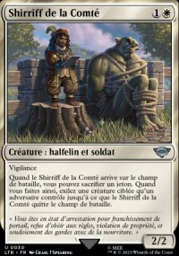 Shirriff de la Comt - 