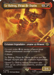 Le Balrog, Flau de Durin - 