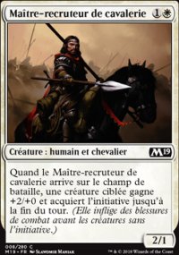 Matre-recruteur de cavalerie - 