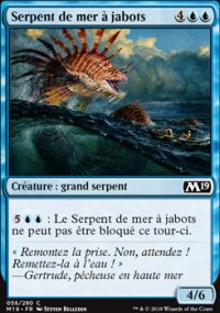 Serpent de mer  jabots - 